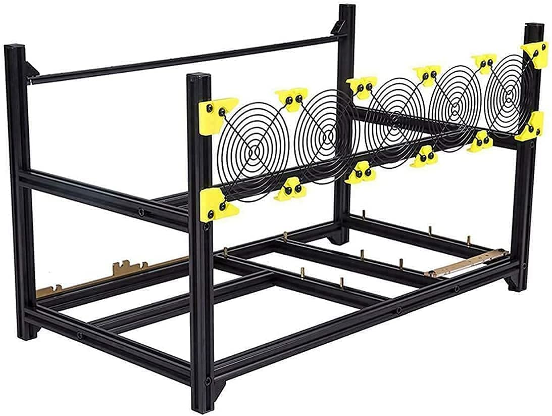 Realizziamo Mining Rig da 5-6-12 GPU case Rack in alluminio